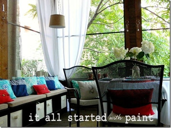summer porch @ It Started with Paint