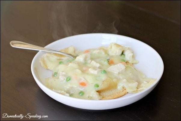 chicken, pot pie, dinner, busy, night