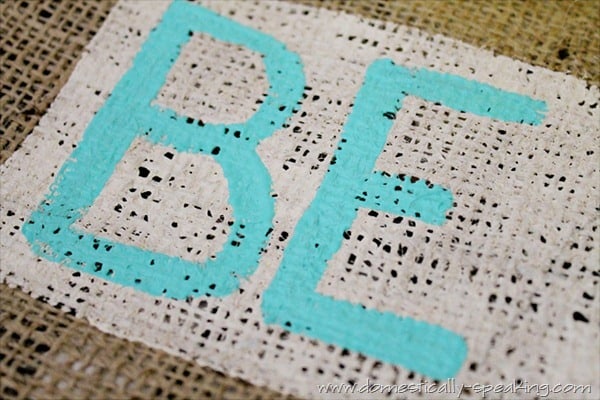 burlap beach pillow 2