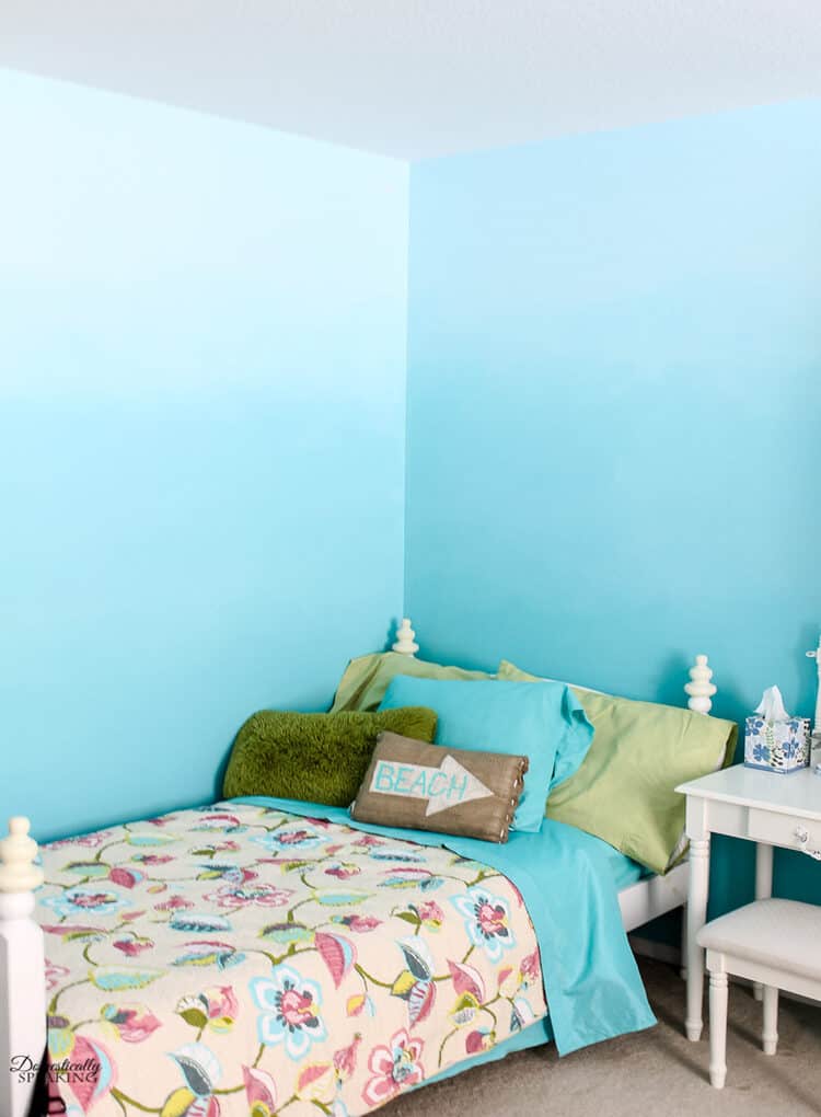How to Create Ombre Bedroom Walls