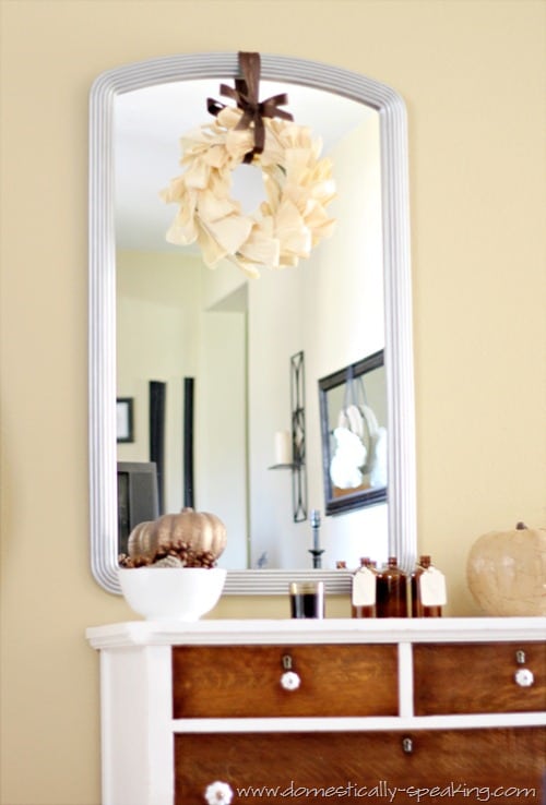silver, wreath