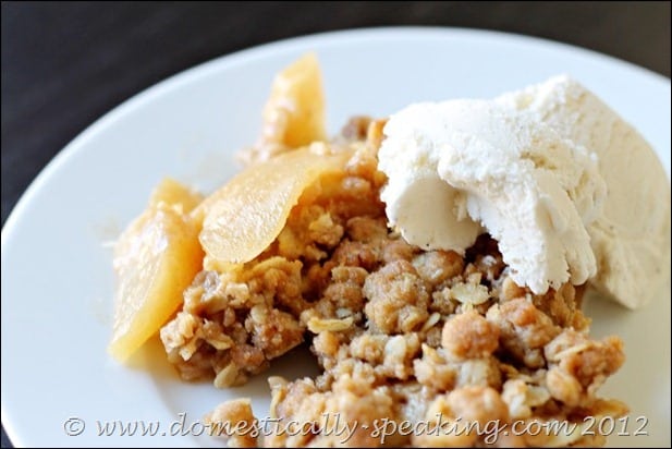 Skillet Apple Crisp Recipe