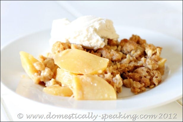 Skillet Apple Crisp Recipe