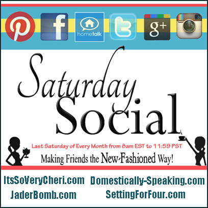 saturday, social, party, google +, twitter, hometalk, pinterest
