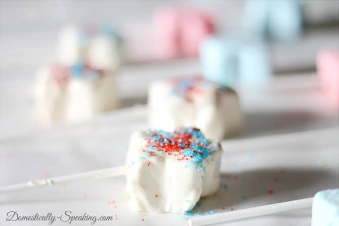 Patriotic Star Mallo-Pops: Domestically Speaking Patriotic Star Mallo-Pops: Domestically Speaking