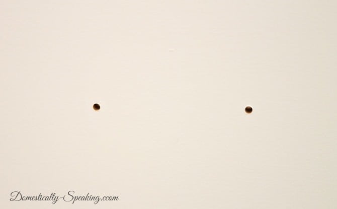 Trick for Drilling Clean Holes for Hardware