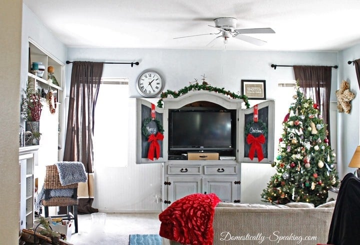 Christmas Home Tour Family Room