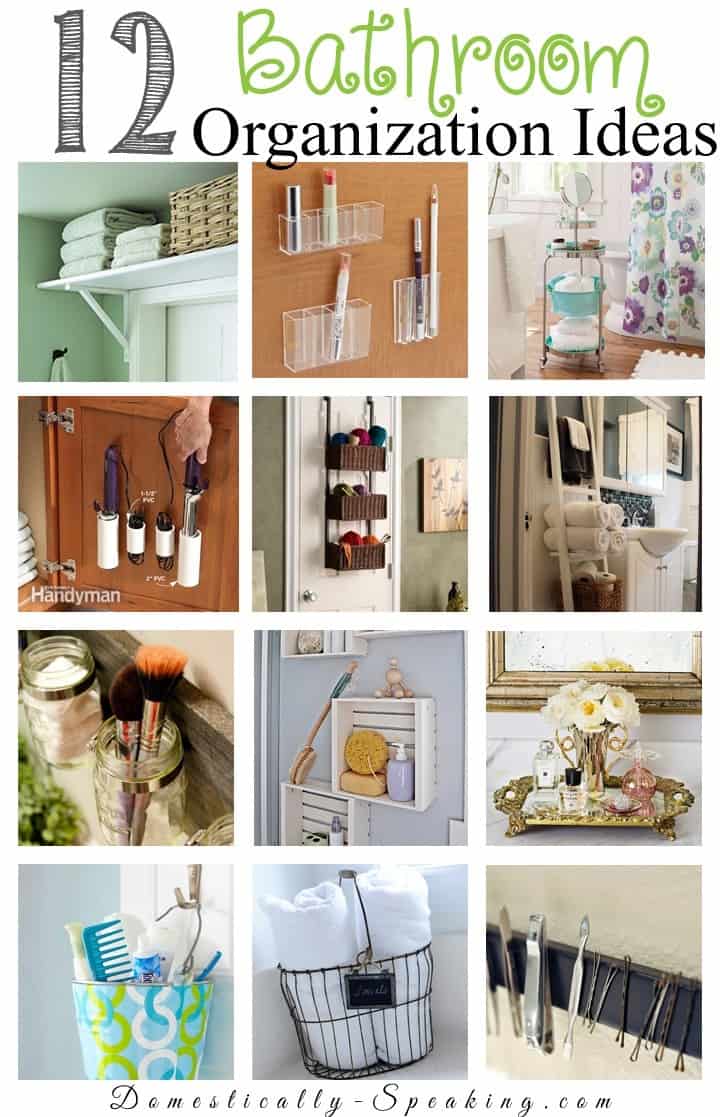 Open Shelving Bathroom Organization Tips - All for the Memories