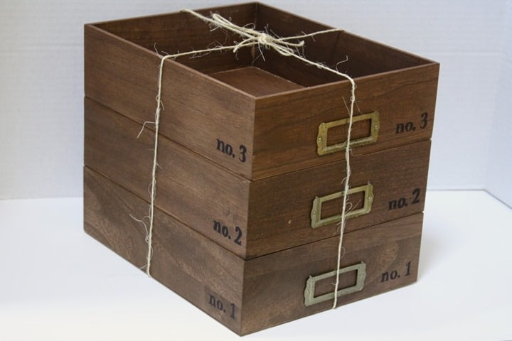 Designer Trapped in a Lawyer's Body:  Anthropologie Stacking Wood Trays