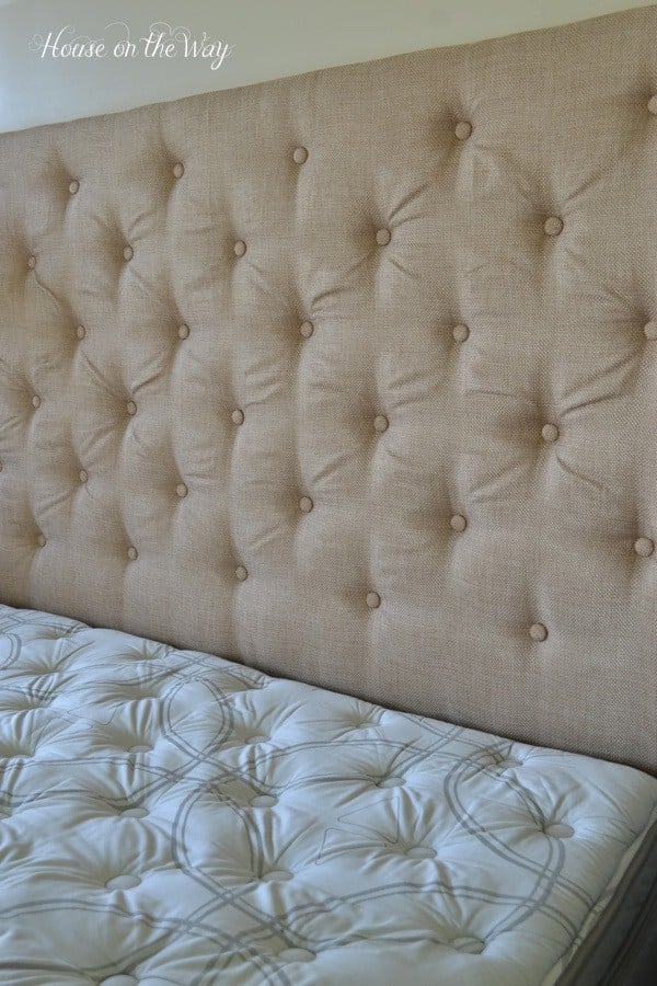 House on the Way's Tufted Headboard