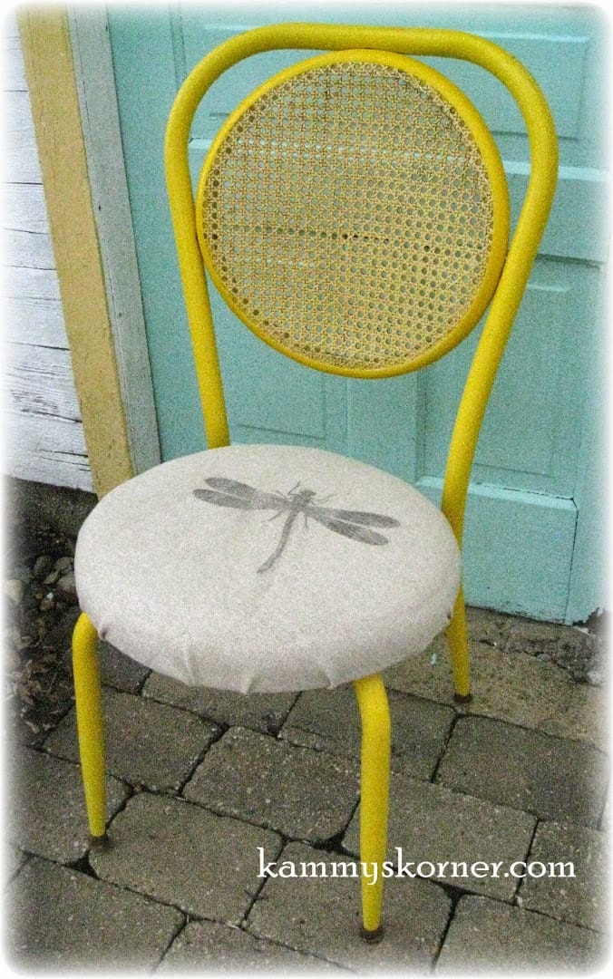 Kammys Korner's Wax Paper Transfer Chair