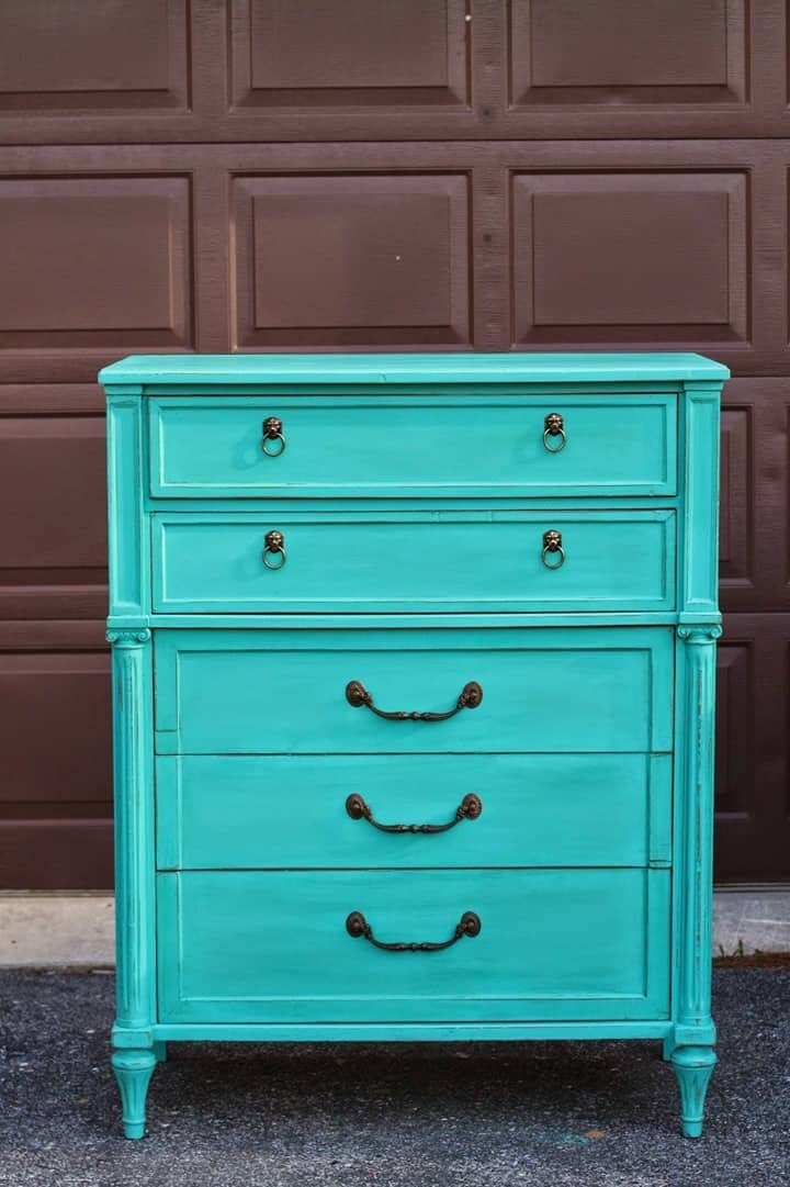 Patina Green Dresser from Primitive and Proper