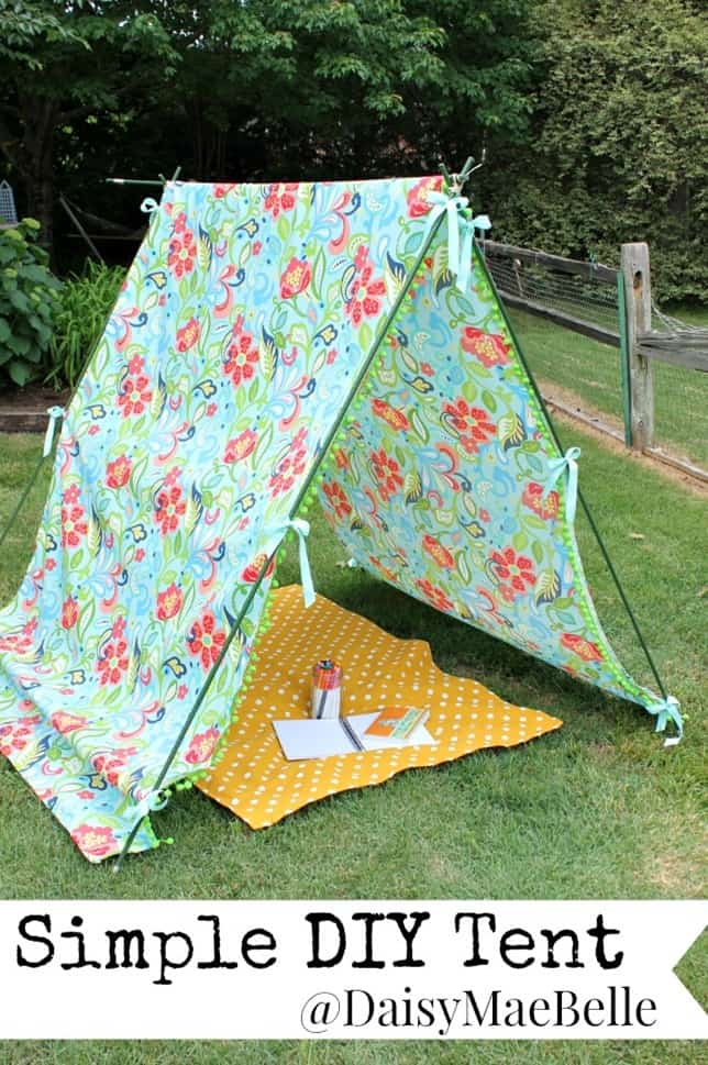 DIY Simple Tent from Daisy Mae Belle