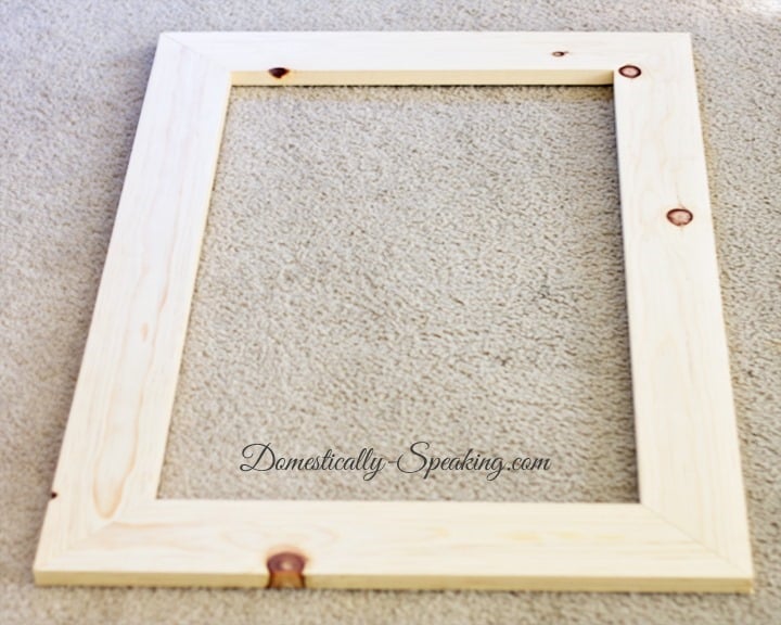 DIY Rustic Chalkboard Wedding Sign 