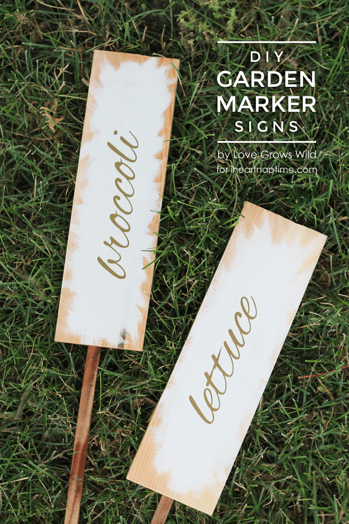 Garden Marker Signs from Love Grows Wild