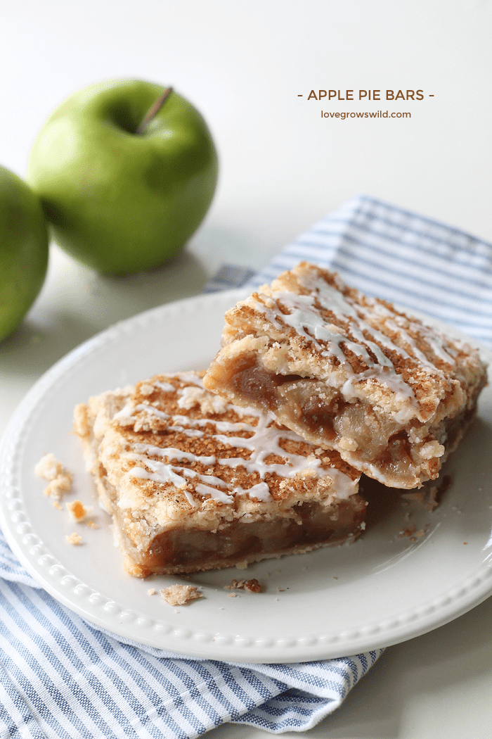 Apple Pie Bars from Love Grows Wild