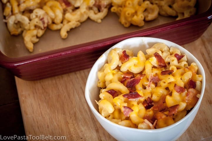 Bacon Mac-n-Cheese from Love Pasta Tool Belt