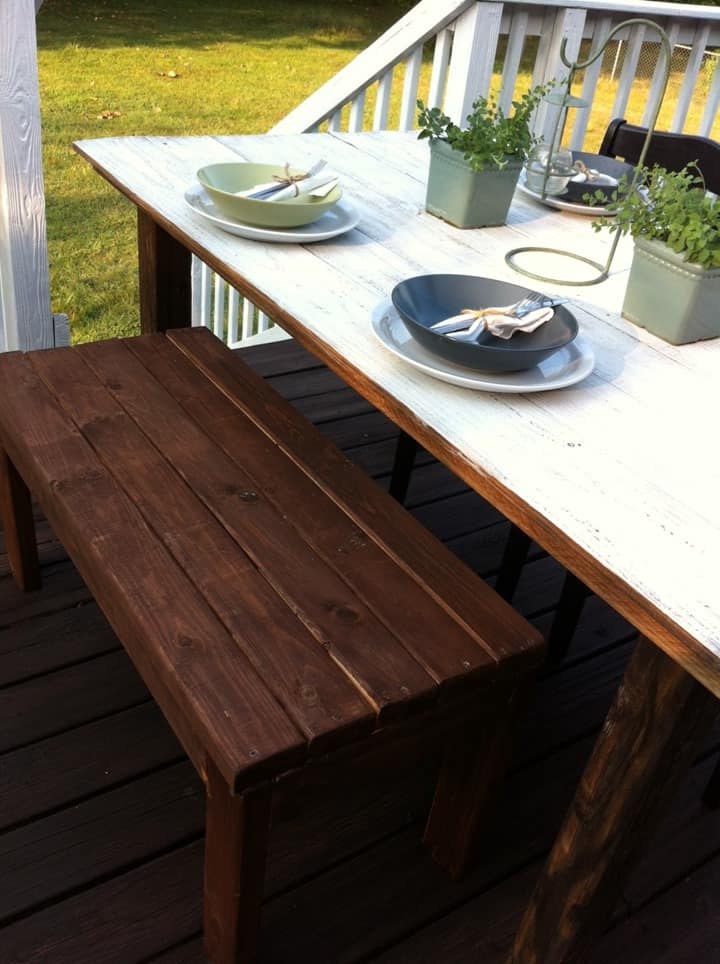 Farmhouse Scrap Wood Table from Mom in Music City