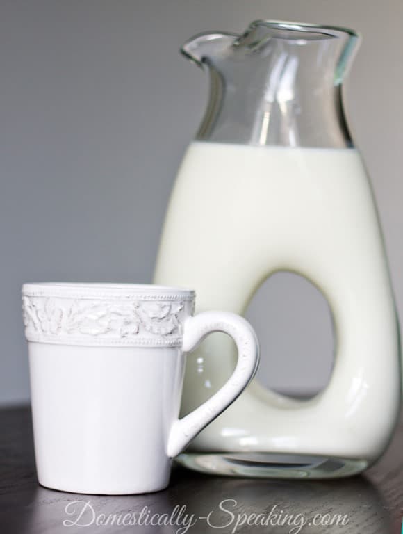 I Tried a Pin... Making Homemade Creamer Domestically Speaking