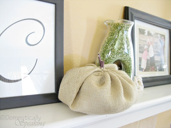 burlap pumpkins 7