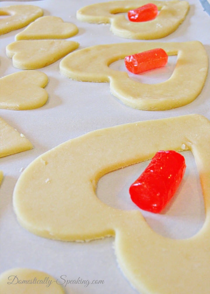 Valentine’s Cookies ~ Cookie and Candy in One