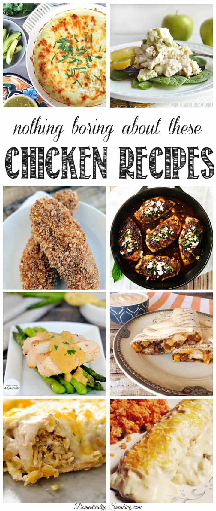 Nothing Boring About These Chicken Recipes
