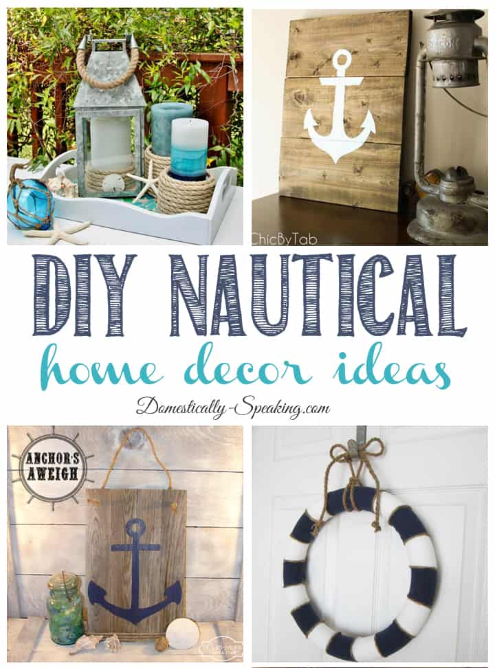 DIY Nautical Home Decor Friday Features Page 3 of 6 DIY Nautical Home Decor Friday Features Page 3 of 6