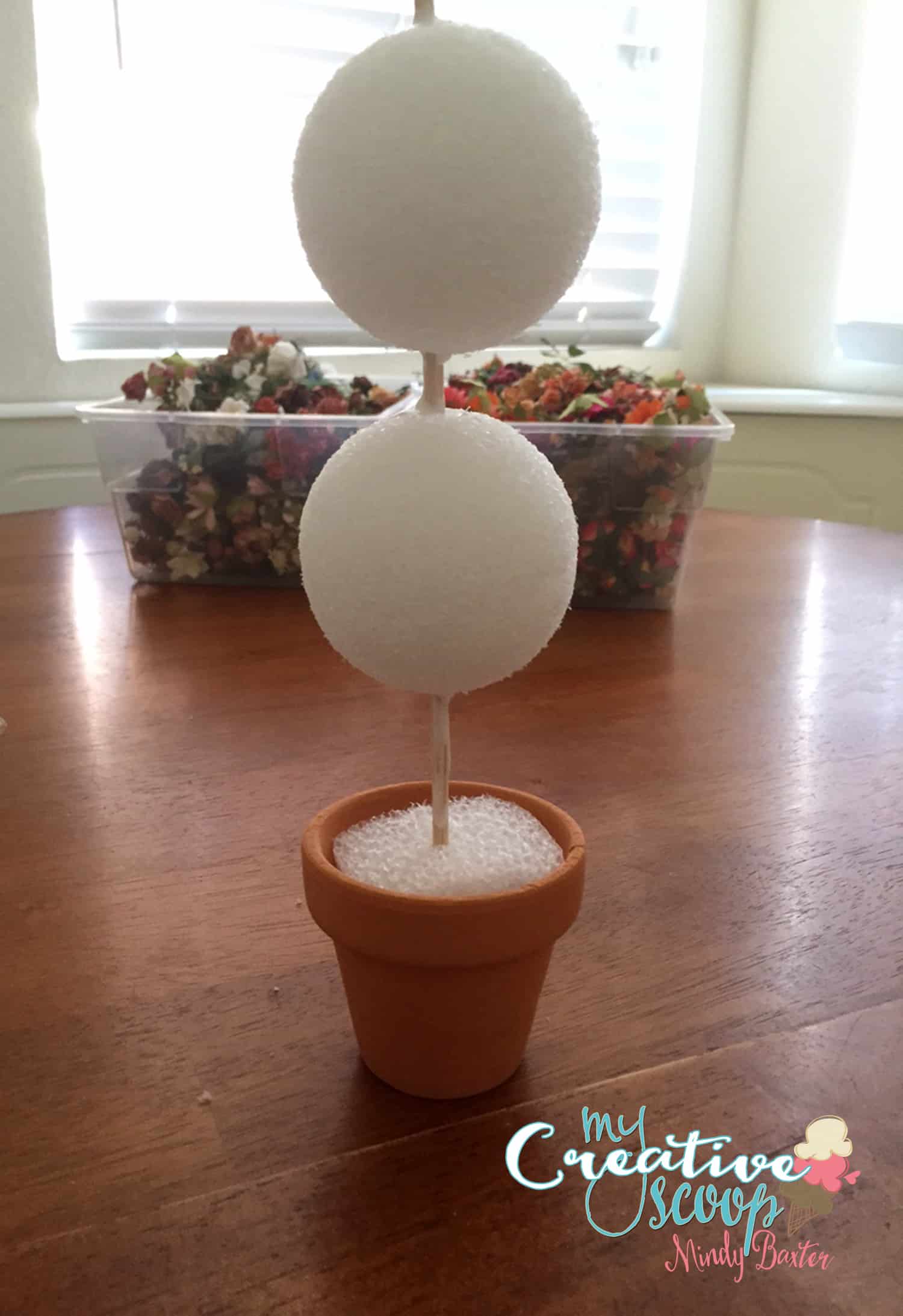 Mini Fall Topiary Tutorial