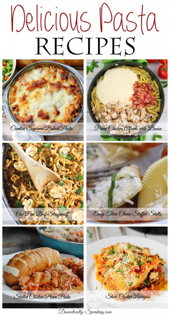 Delicious Pasta Recipes | Friday Features