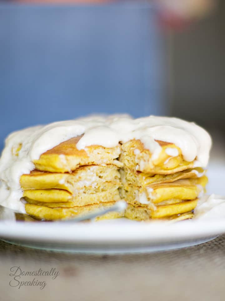 Seasonal Pumpkin Spice Pancakes