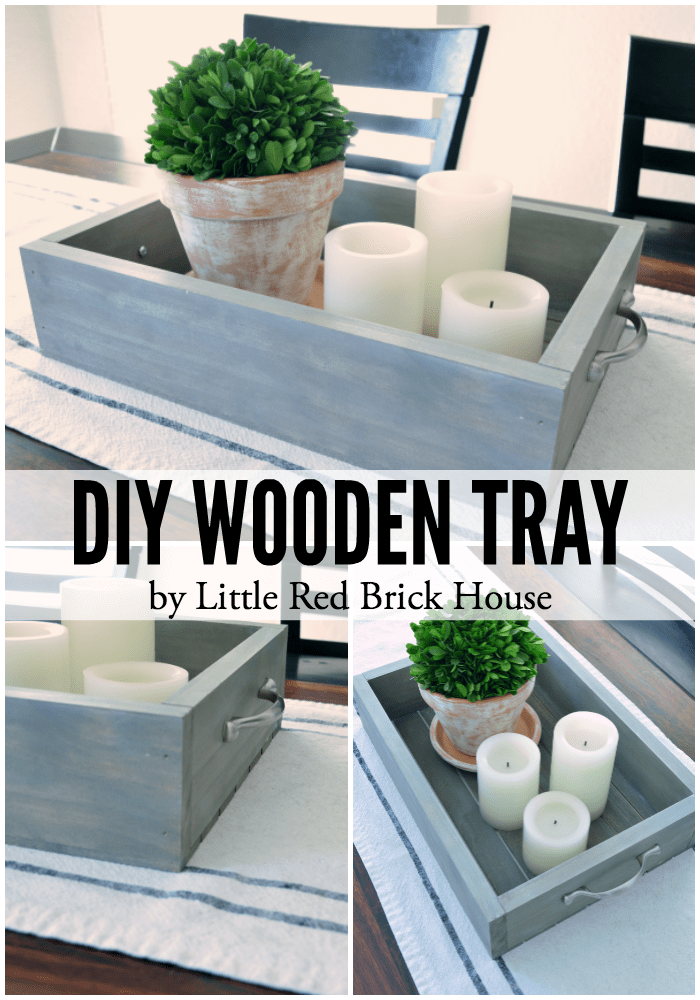 DIY Wooden Tray | LITTLE RED BRICK HOUSE