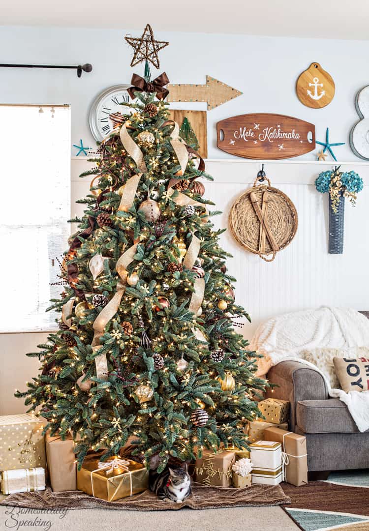 Rustic Luxe Christmas Tree Rustic Luxe Christmas Tree