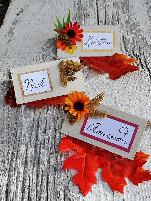 holiday placecards