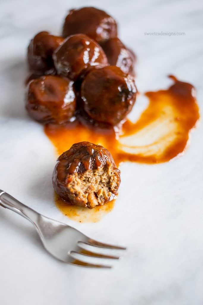 These-BBQ-meatballs-are-so-good-youd-never-know-they-are-paleo-and-vegan- fro Sweet Cs Design