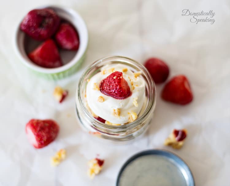 Easy Trifle with Strawberry Cheesecake Bars