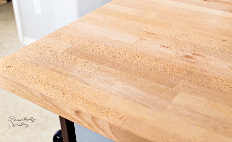 Stain Removed from Butcher Block Countertop with Natural Products Stain Removed from Butcher Block Countertop with Natural Products