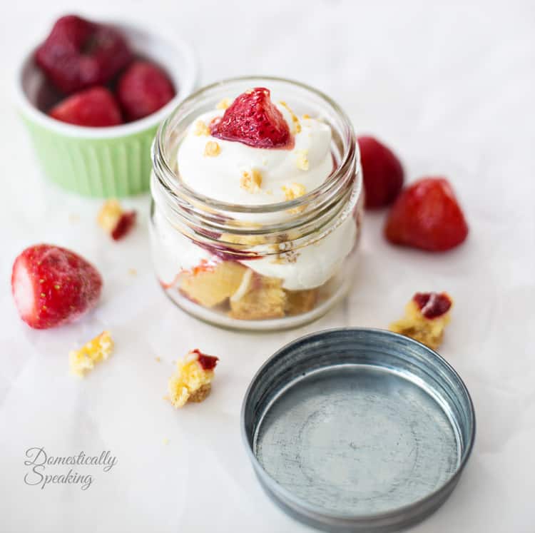 Strawberry Cheesecake Trifle