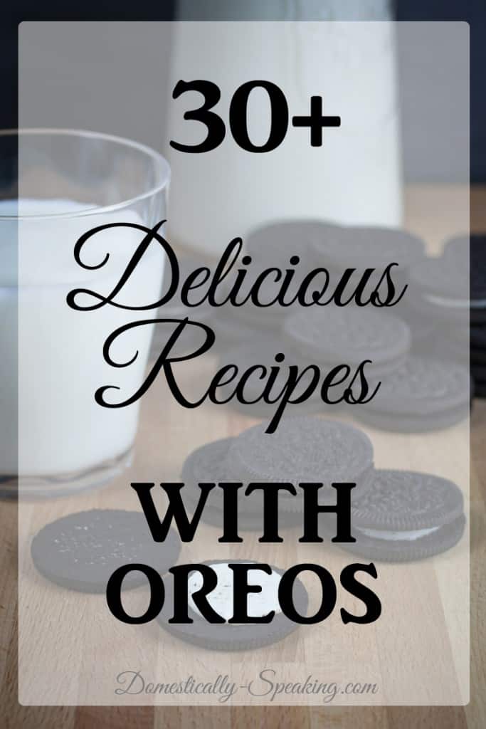 Oreo Recipes
