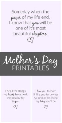 Printables Any Mother Would Love - Domestically Speaking