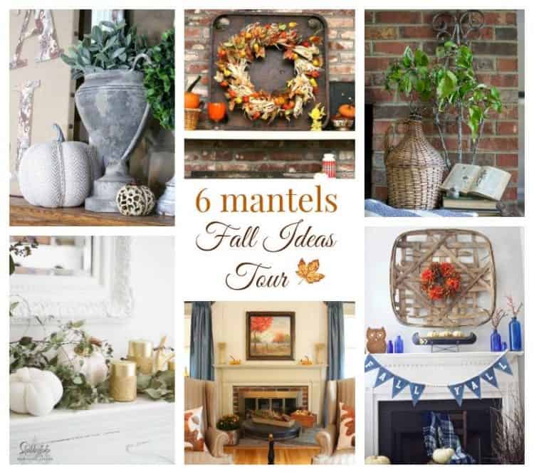 6 Fall Mantel Ideas 6 Fall Mantel Ideas