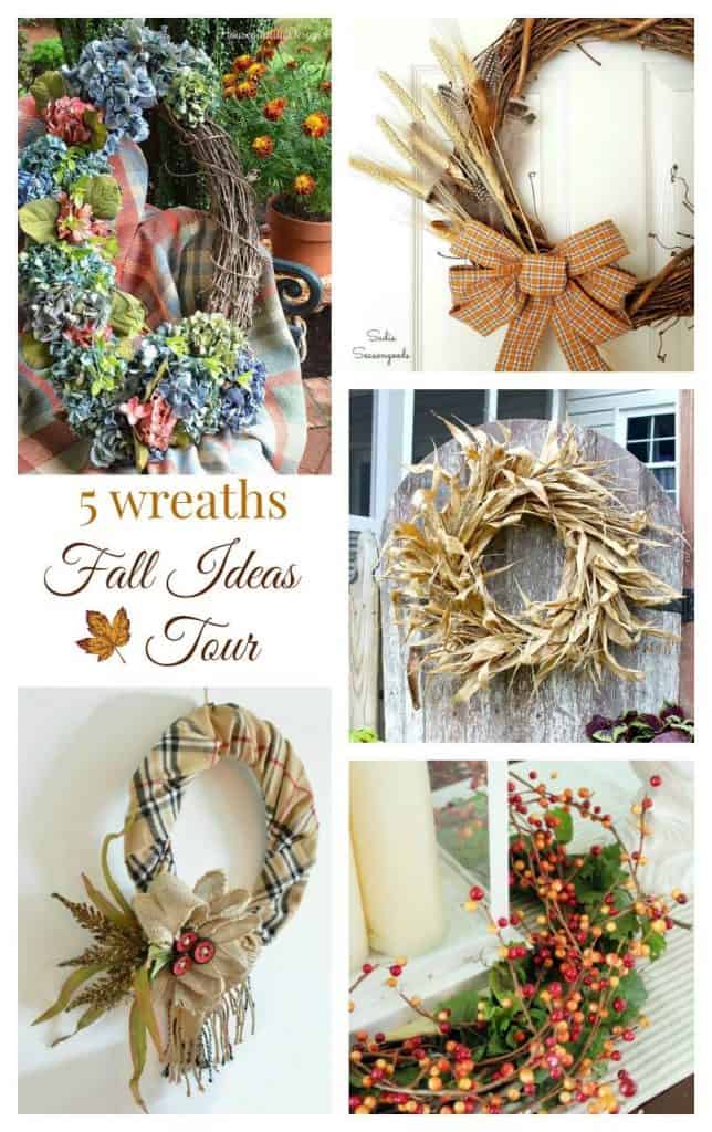 5 Fall Wreaths 5 Fall Wreaths