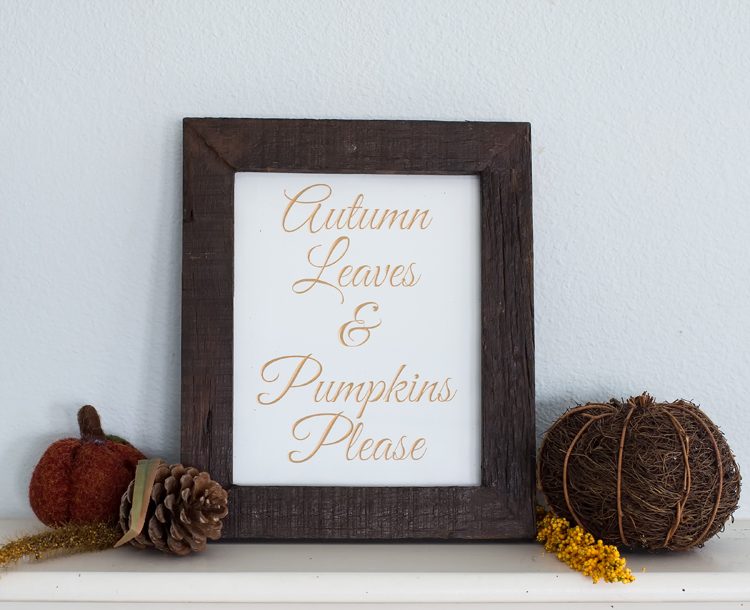 Free Metallic Fall Printables Free Metallic Fall Printables