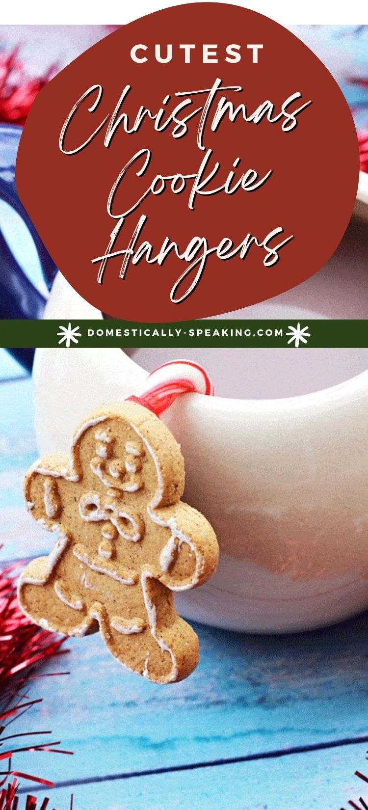 Gingerbread Cookie Hangers Domestically Speaking