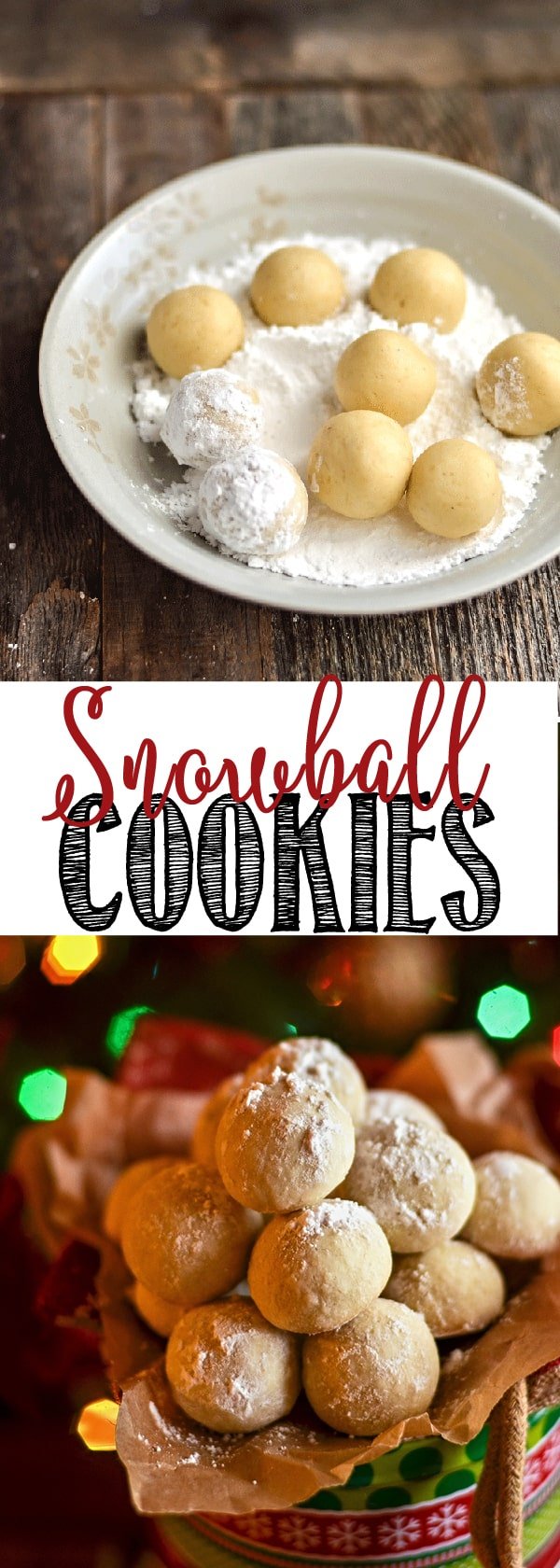 Snowball Christmas Cookies are perfect for gifts, cookie exchanges and holiday parties Snowball Christmas Cookies are perfect for gifts, cookie exchanges and holiday parties