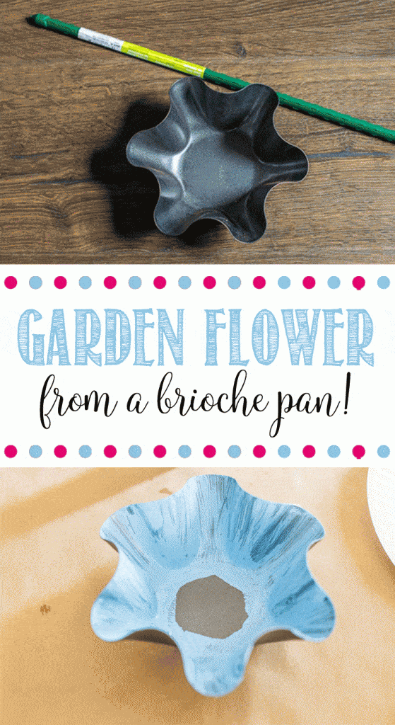 How to Make a Garden Metal Flower