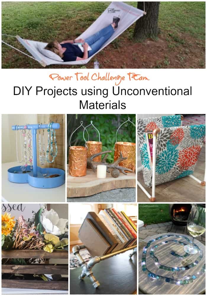 DIY Projects using pipes and other unconventional items