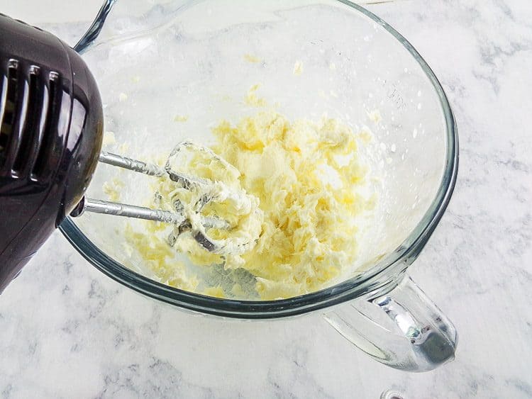 whipping butter and milk