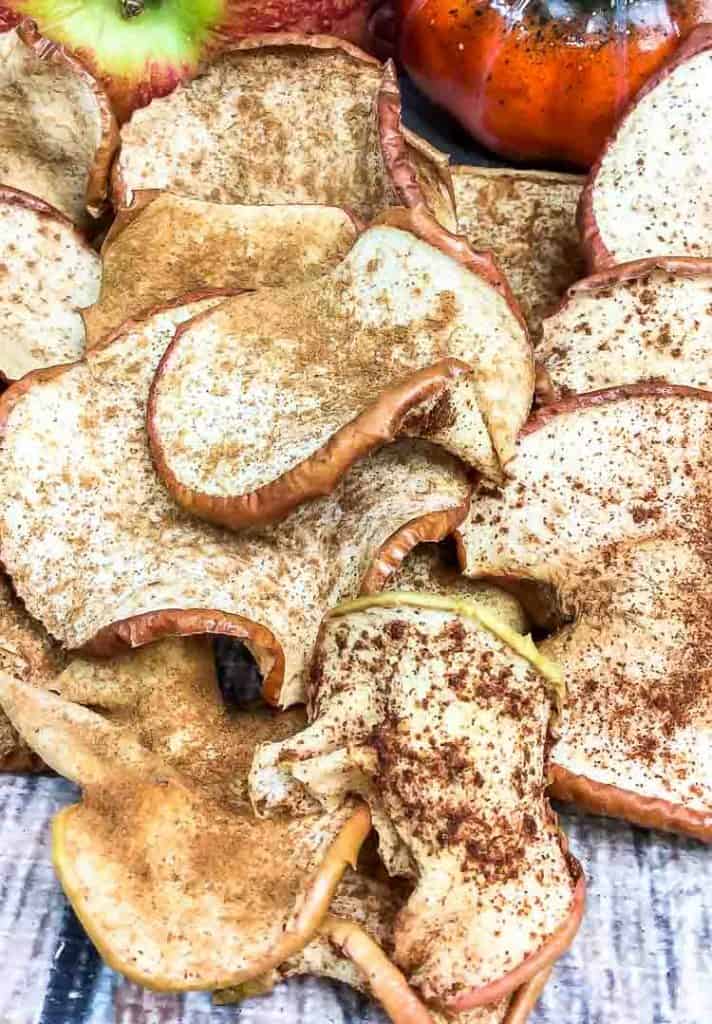 Pumpkin Spice Apple Chips