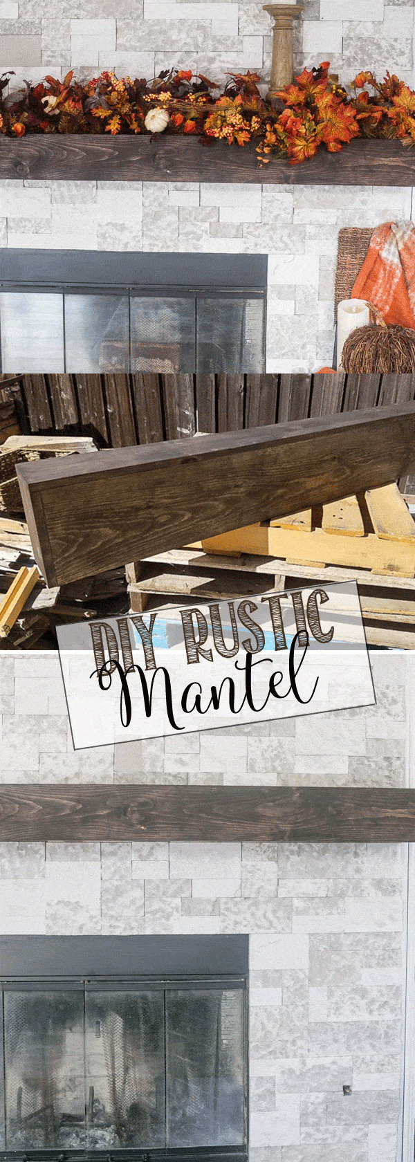 Learn how to make your own DIY Rustic Fireplace Mantel | Easy Wood Mantel | #diy #fireplace #mantel Learn how to make your own DIY Rustic Fireplace Mantel | Easy Wood Mantel | #diy #fireplace #mantel