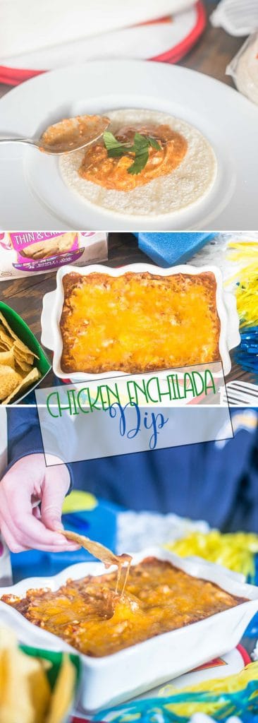 Chicken Enchilada Dip Recipe | Football Food